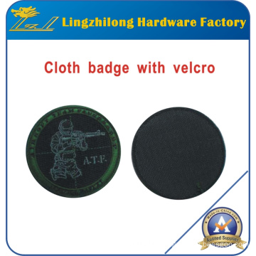 Custom Design Embroidery Cloth Badge with Velcro